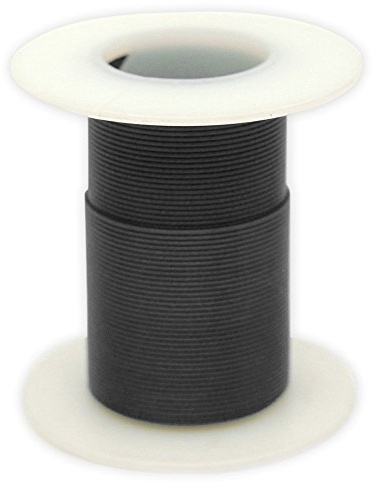Evans PureSound 50ft Spool of Nylon Snare String - Black