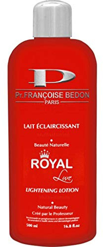 Pr. Francoise Bedon Royal Skin Lightening Lotion 500ml with First Lady Light Glycerin 400ml
