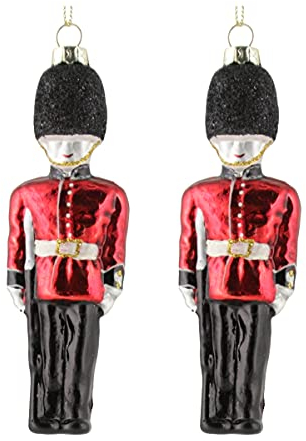 Gift Company Hänger 2er Set English Soldiers, schwarz/rot schwarz/rot [A]
