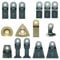 15 lame TopsTools UNKA15 Mix compatibili con Bosch Fein (non StarLock) Makita Milwaukee Parkside Ryobi Worx Workzone Accessori multiutensile
