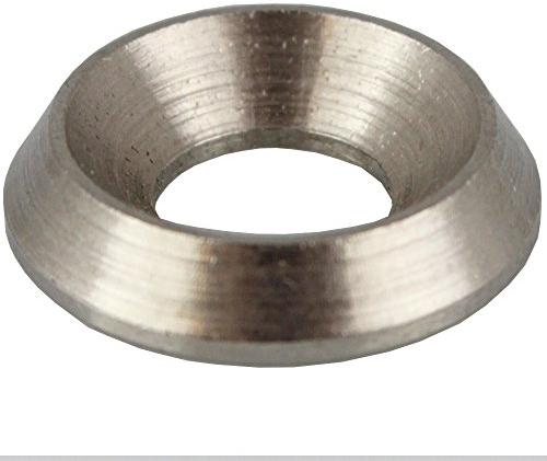 10 Stück Rosetten M8 gedreht, Edelstahl A2