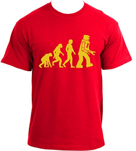 The Big Bang Theory T-shirt pour homme - Rouge - M