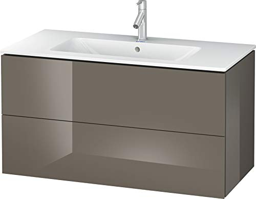 Duravit Waschtisch l-cube 2 Schubladen 1020 x 481 grau Hochglanz