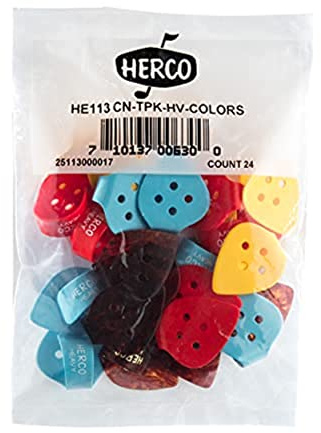 JIM DUNLOP HE113 Flat Thumbpicks, Heavy, 24/Bag