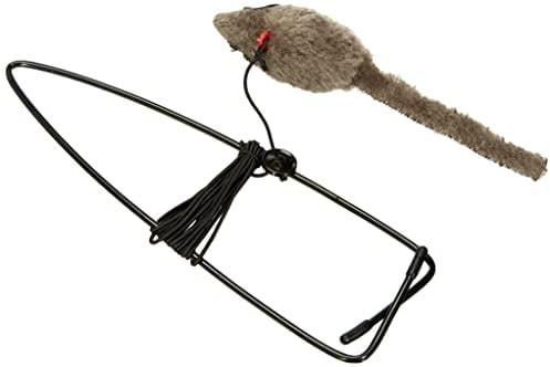 Trixie Plüsch Maus für Türrahmen, 8 cm, 1 Stück