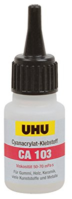 UHU 48513 Sekundenkleber, CA 103, Flasche mit 20 g