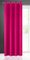 Eurofirany Rita Vorhang Gardine Glatt Schlicht Einfarbig-8 Ösen Modern Schlafzimmer Wohnzimmer Lounge Kinderzimmer 1 Stück Einzeln, Polyester, Amarant, 140 x 250cm