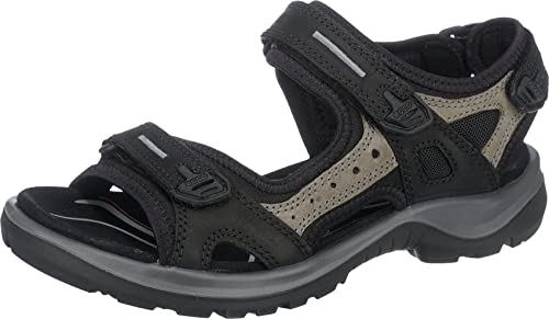 ECCO Damen Ecco Offroad Sandalen, Black Mole Black, 41 EU