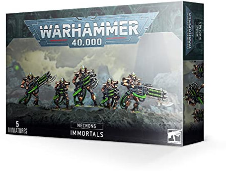 Games Workshop 99120110035 Warhammer 40,000 Necron Immortals/Deathmarks Spiel