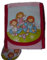 NICI - 31931 - Little Wingels, Brustbeutel, Plüsch, 13cm x 10,5cm, Hellrosa