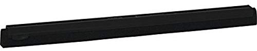 Vikan 77749 Foam Rubber Double Squeegee Replacement Blade, 24, Black