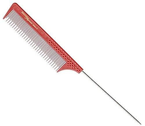 Hercules Sägemann C22 rot Toupier-Nadelstielkamm 8.75 Carbon Kamm, 1er Pack (1 x 1 Stück)