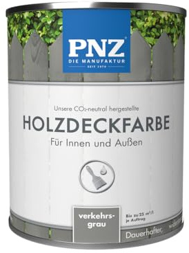 PNZ Holzdeckfarbe, Gebinde:0.25L, Farbe:verkehrsgrau