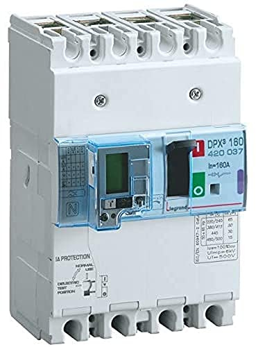 Legrand 420037 4 200 37 FI-Block Vigi iC60N/H, 4P, 63A, 500mA, Typ A, Black