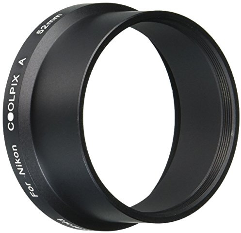 Polaroid 52 mm Aluminium Objektiv und Filteradapterschlauch für Nikon A Kamera