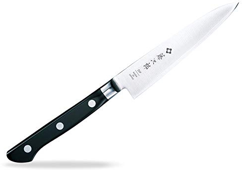 Tojiro Messer - japanische 3 Lagen Messer 3HQ - Pettymesser bzw. Universalmesser PROFI - Klinge 12 cm - Edelstahlzwinge - 801