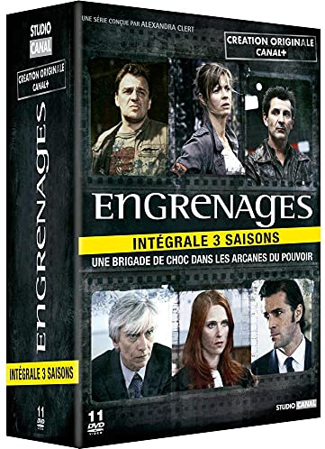 ENGRENAGES - INTEGRALE 3 SAISONS (11 DVD)