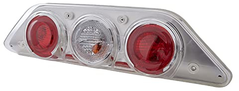 HELLA Rückleuchte - Caraluna Modular - Glühlampe - 12V - Anbau/geschraubt - ECE - Lichtscheibenfarbe: rot/glasklar - Stecker: Flachstecker - rechts - Menge: 1 - 2VP 343 520-061