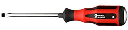 Connex COX316125 Profi-Schraubendreher 6.5 x 125 mm, 2-Komponenten-Griff/Schlagkappe