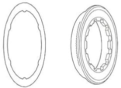 Shimano Ersatzteile, Unisex, 1YN 9801, andere, Einheitsgröße
