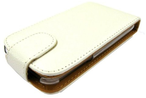Flip Tasche Case Etui Hülle für iPhone 3G/3GS weiß - Bulk