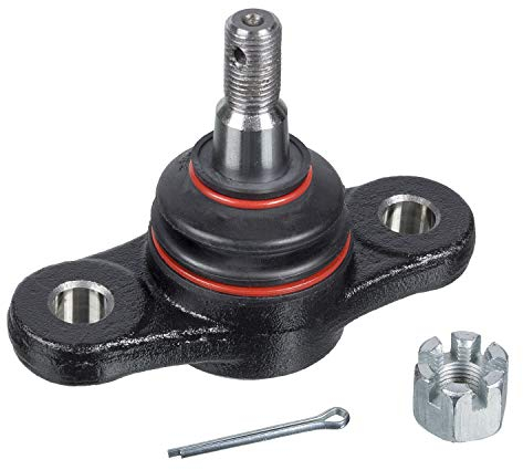febi bilstein 41709 Traggelenk mit Kronenmutter und Splint , 1 Stück