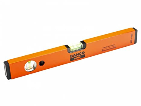 Bahco 426-1200 Wasserwaage 1200mm mit 3 Libellen Präzision ±0,5mm/m