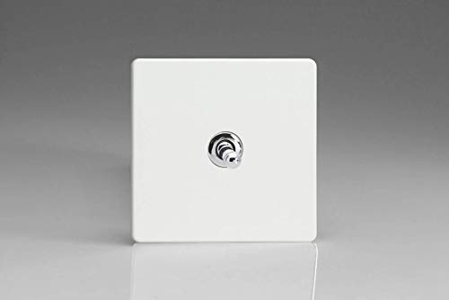 Varilight 1-Gang 10A Intermediate Toggle Switch Premium White