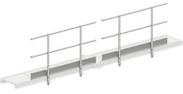 Layher Seitenschutz für Alu-Steg 600, faltbar Länge 5,10 m