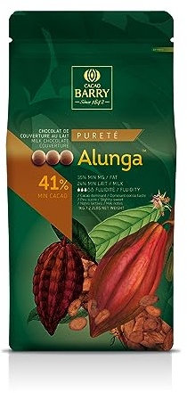 CACAO BARRY 41% Min Cacao Chocolat Alunga Pistoles 1 kg