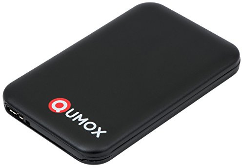 QUMOX USB 3.0 Enclosure 2.5 External SATA Hard Disk Drive HDD/SSD Case Black