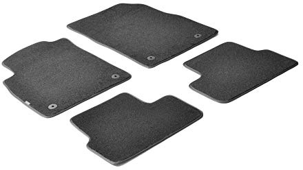 Tailored carpet car mats set - compatible for Opel Astra J 4p (09/12>08/18) - Opel Astra J 5p (01/10>10/15) - Opel Astra J GTC (09/11>08/18) - Opel Astra J Sports Tourer (11/10>02/16)