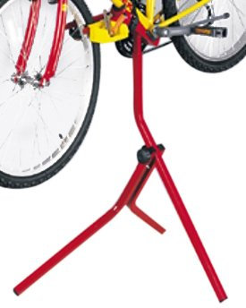 Mottez Mixte Atelier Vélo Support pied, Rouge, 1 Vélo EU