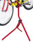 Mottez Mixte Atelier Vélo Support pied, Rouge, 1 Vélo EU
