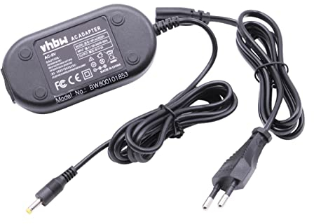 vhbw Alimentation Compatible avec Fujifilm FinePix F485, F50fd, F550EXR, F47fd, F505EXR, F480, F470, F500EXR, F50 Appareil Photo numérique - 2m