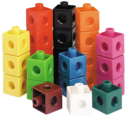 Learning Resources Snap Cubes Steckwürfel (500 Stück)