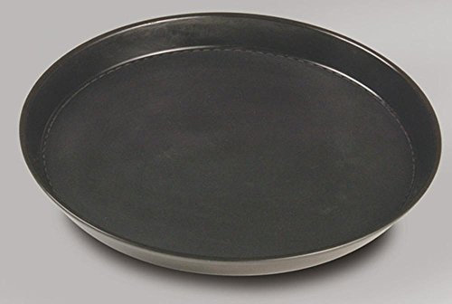 APS 506 Bierglasträger NON-SLIP, 29 x 21 cm, Höhe 1,5 cm, oval, rutschfeste Oberfläche, anthrazit