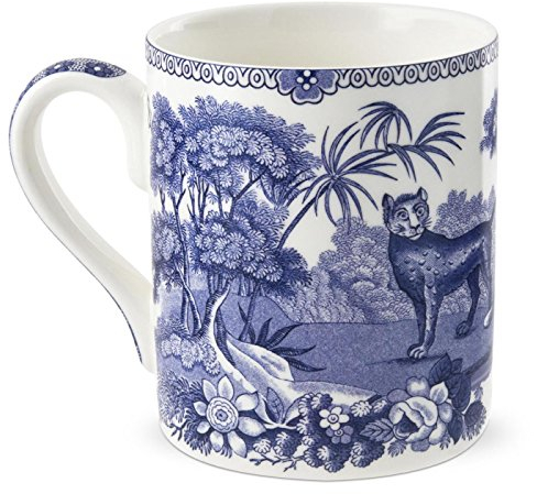 Blue Room 16 oz. Aesop's Fables Mug by Spode
