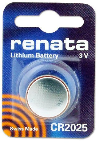 Renata Pile Lithium 3V CR2025 Piles pour montre Fabriqué en Suisse électronique 785618122626 piles