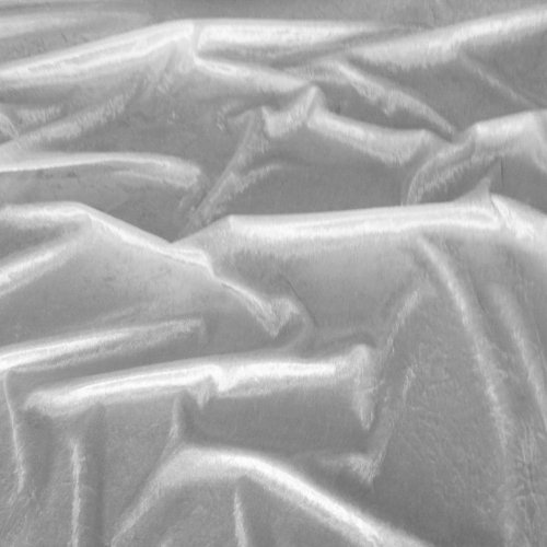 Premium Crushed Velvet, Craft Dress Fabric Curtain Material 60 - 150cm Width (White)