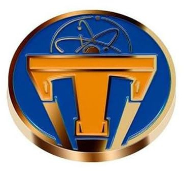 Disney's Tomorrowland Metal Lapel Pin Style 2