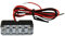 Mini-LED-Nummernschildbeleuchtung,schwarz, E-gepr. (256-035)