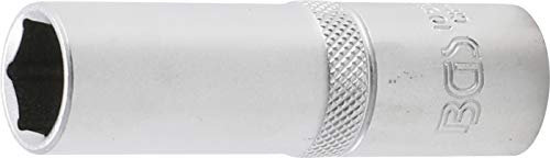 BGS 10555 | Llave de vaso hexagonal, larga | entrada 12,5 mm (1/2) | 15 mm