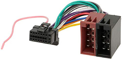 Câble adaptateur ISO autoradio ALPINE 16 pins noir
