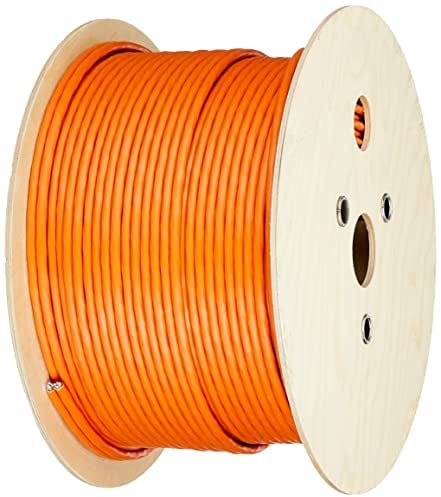 Draka Netzwerkkabel Verlegekabel LAN Kabel 100m Trommel Cat 7 Duplex S/FTP PiMF LSZH Halogenfrei AWG 23/1 Installationskabel Datenkabel PoE 100% Kupfer UC900 HS23 GHMT PVP Zertifiziert Made in EU