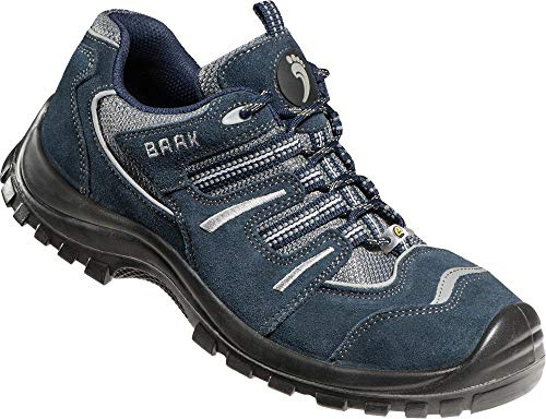 BAAK Sicherheitsschuhe Paul Sports S1P, ESD Halbschuhe, Größe 40, blau, 7003