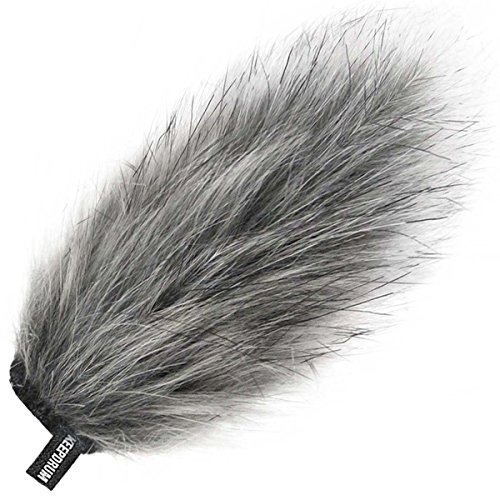 keepdrum WS04 Fell-Windschutz für Kleinmembran Mikrofone Videomikrofone