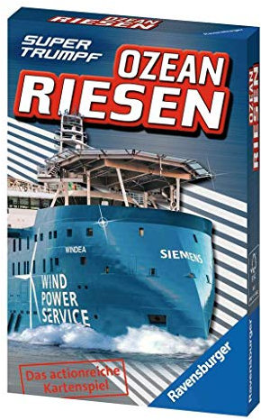 Ravensburger 20309 Kartenspiel - Ozeanriesen Supertrumpf
