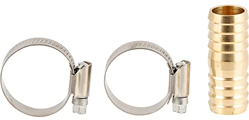 Scanpart Raccord de tuyau de vidange pour tuyau de lavage et de lave-vaisselle + 2 colliers de serrage