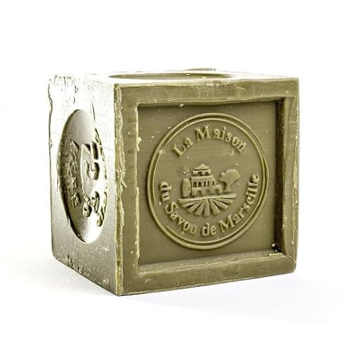 Marseiller Seifenwürfel 300g - Nach traditionellem Rezept hergestellt | 100% natürlich - mit Olive und Kokosnußöl - Produziert in der Provence - Feuchtigkeitsspendende Körperseife
